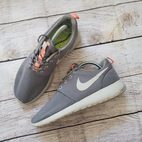 NIKE Roshe Run 511882-005 gray running shoes 9.5 - Picture 2 of 9